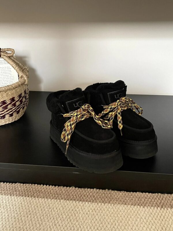 Fucala Lace-Up Loafers - Black