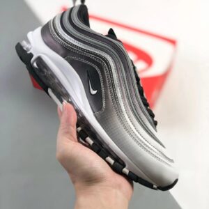 Nike Air Max 97 Retro Full-Length Air Cushion Sneakers with Small Swoosh
