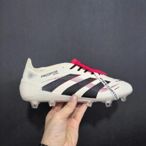Adidas New Falcon Series 25 Low-Top Black & White Soccer Cleats