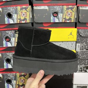 UGG Classic Shearling Snow Boots with Thick Sole Platform