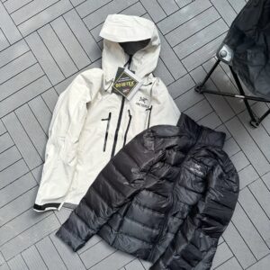 ARC'TERYX 3-in-1 Down Jacket 6th Generation Cement White