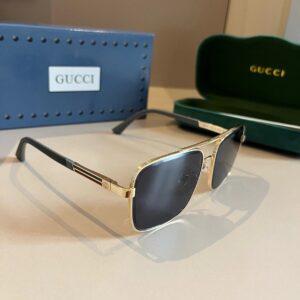 Gucci Gold-rimmed Sunglasses