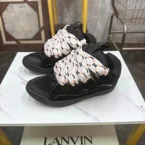 LANVIN Black Loafers
