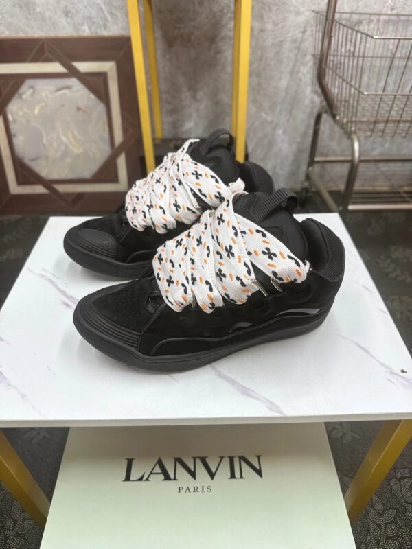 LANVIN Black Loafers