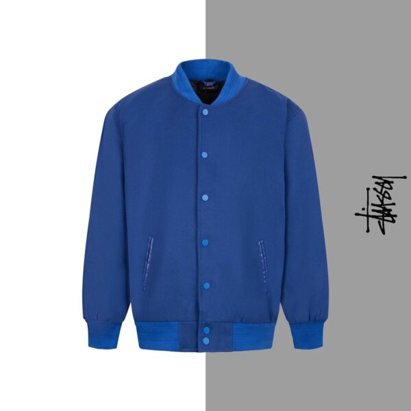 Stussy Flocked Letter Wool Jacket