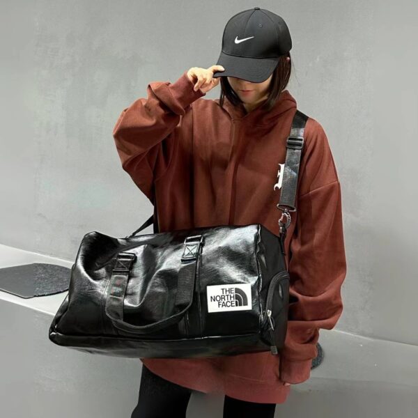 The North Face Fitness Bag Travel Tote Bucket Bag Unisex Style