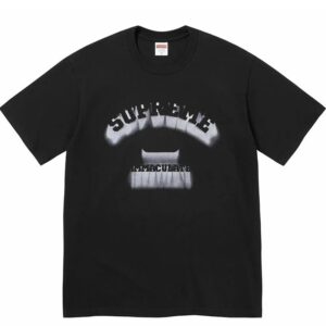 Supreme IMMACULATE Print Black Streetwear Short-Sleeve T-Shirt