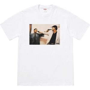 Supreme Movie Print White Street Retro T-Shirt