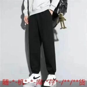 OtherPants STREET FLEX Black Relaxed Cuffed Casual Sweatpants