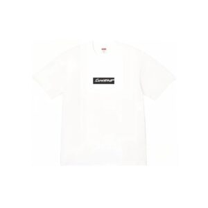 Supreme Classic Logo White Streetwear Short-Sleeve T-Shirt