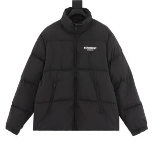 REPRESENT Black Down Jacket