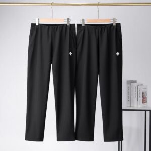 descente Ice-Cool Quick-Dry Sports Pants in Pure Black Limited Edition