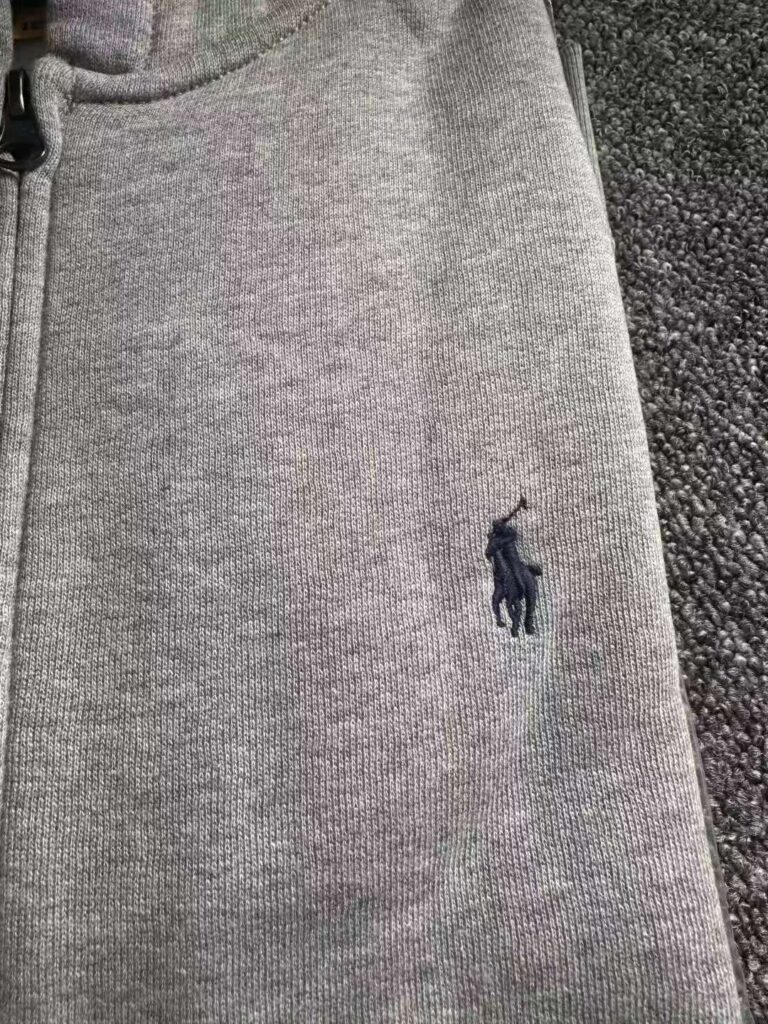 Ralph Lauren Hoodie Logo Embroidery Quality Showcase