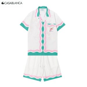 CASABLANCA Cartoon Set White