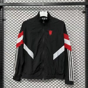 Adidas Manchester United Sports Jacket Black