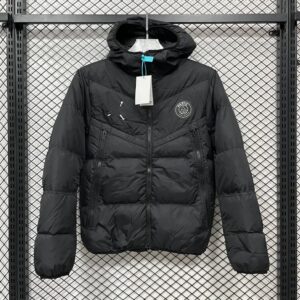 Nike PSG Sports Style Down Jacket Black