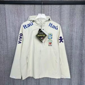 Brazil National Team Sports Jacket Off-White