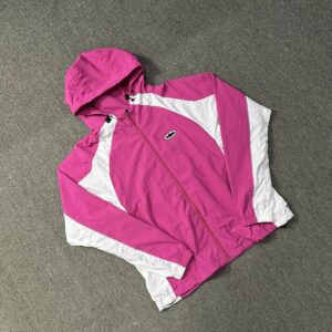 Corteiz Sports Jacket Pink/White
