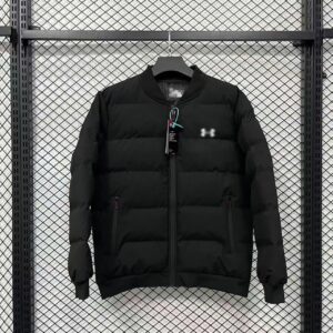 Under Armour Down Baseball Jacket Black