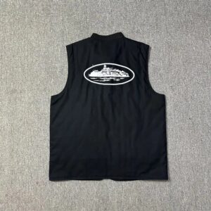 Corteiz Boat Emblem Streetwear Vest Black