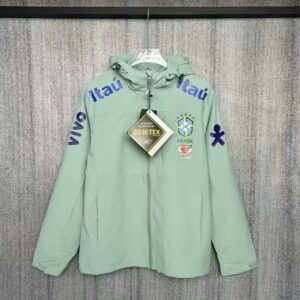 Brazil Team Sports Jacket Light Green