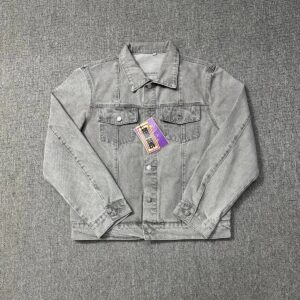 Corteiz Classic Denim Jacket Gray