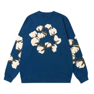 Denim Tears Cotton Sweatshirt Blue
