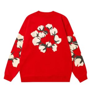 Denim Tears Cotton Sweatshirt Red