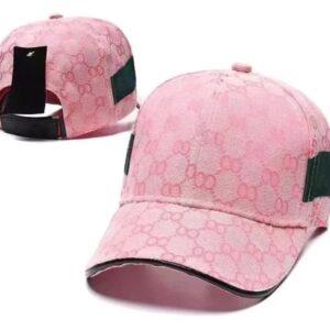 Gucci Vintage Floral Casual Cap Pink