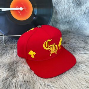 Chrome Hearts Streetwear Red Cap