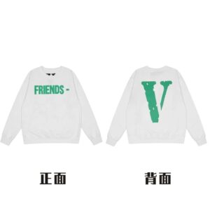 Vlone Friends Streetwear Hoodie White