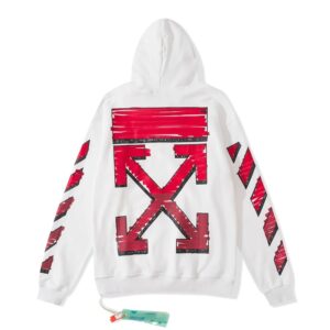 Off-White Arrow High-Street White Sweatshirt