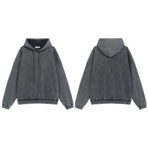 Acne Vintage Washed Hoodie Gray