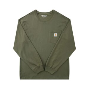 Carhartt Workwear Long Sleeve T-Shirt Olive Green