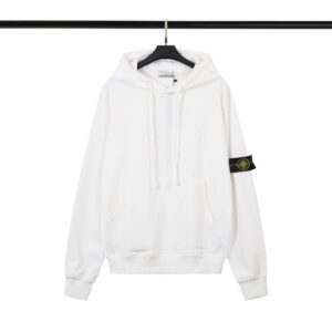 Stone Island Classic High-Street Hoodie White