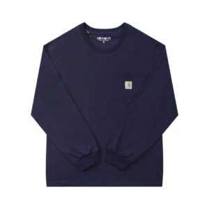 Carhartt Workwear Long Sleeve T-Shirt Navy