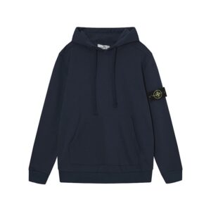 Stone Island Classic Street Hoodie Navy Blue