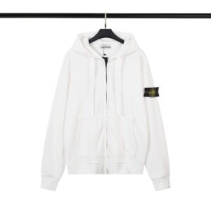 Stone Island Street Hoodie in White