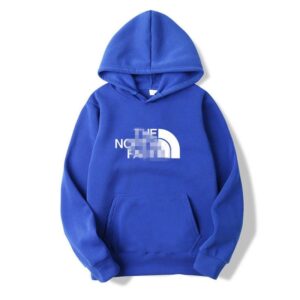 TNF Classic Streetwear Hoodie Blue