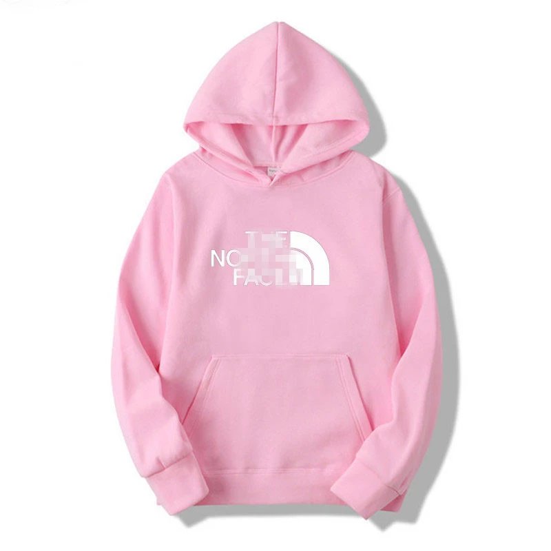 The North Face American Streetwear Printed Hoodie Pink
