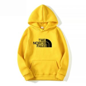 TNF Classic Streetwear Hoodie Yellow