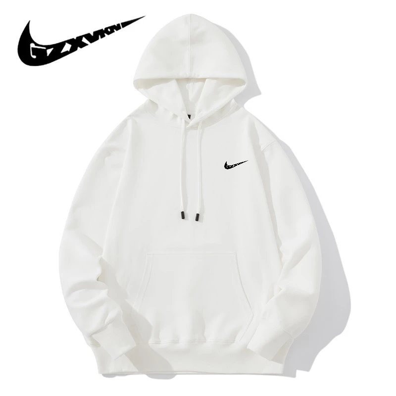 Nike American Streetwear Casual Hoodie - White