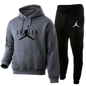 Jordan Sportswear Set Street Gray & Black
