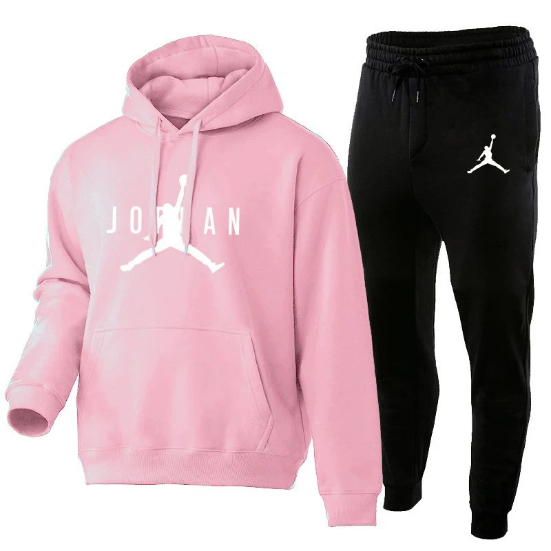 Jordan American Streetwear Set Pink & Black