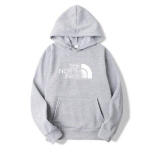 The North Face Classic Casual Hoodie Gray