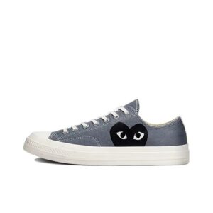 CDG PLAY Casual Canvas Sneakers Gray