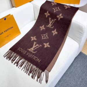 LV Classic Scarf Brown