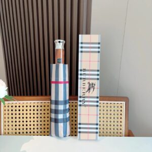 Burberry Classic Check Umbrella in Beige