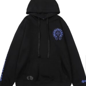 Chrome Hearts Horseshoe Black Hoodie