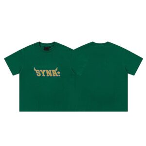 SYNA+ Casual Green T-Shirt